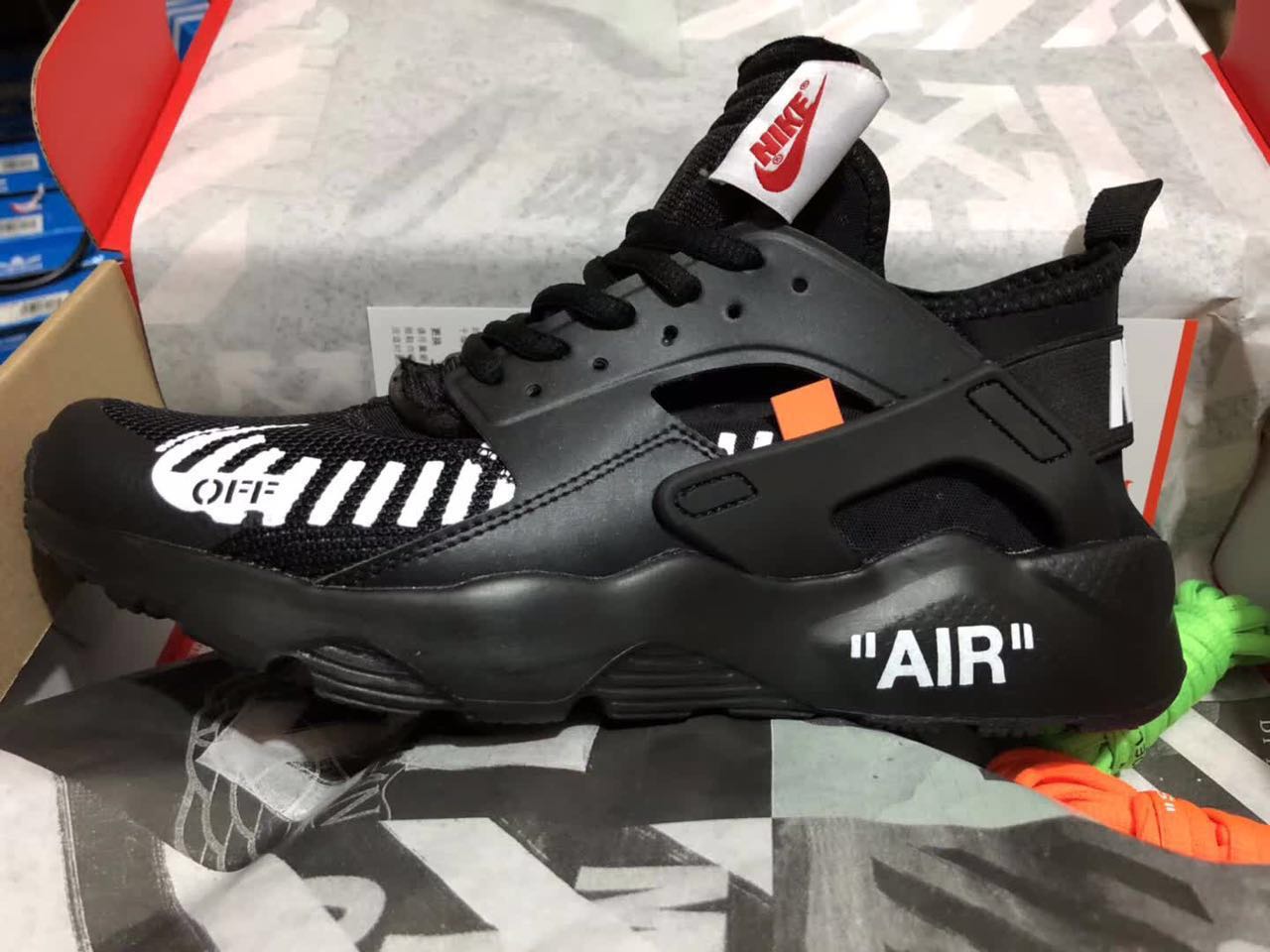 Off-white Nike Air Huarache 4 Black